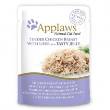 Applaws Cat Chicken with Liver Jelly Pouch 70g